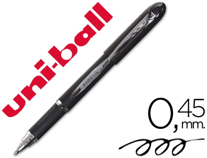 MARCADOR UNI-BALL ROLLER SX-210 PRETO