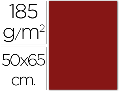 CARTOLINA GUARRO 50X65 CM 185 GR GRANDEATE