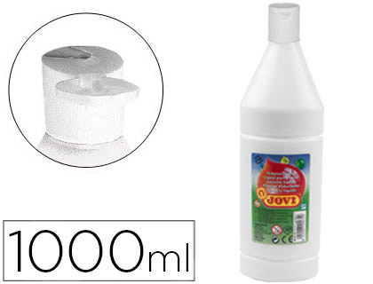 GUACHE LIQUIDO JOVI 1000 ML BRANCO