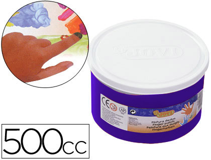 PINTURA A DEDOS JOVI 500 ML VIOLETA