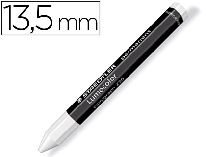 MINAS STAEDTLER PARA MARCAR BRANCAS PERMANENTE OMNIGRAPH 236 CAIXA DE 12 UNIDADES