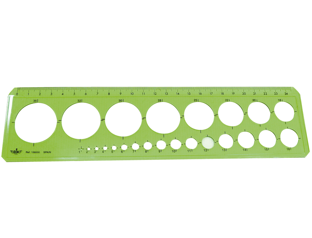 ESCANTILHAO CIRCULOS DE 35 CM