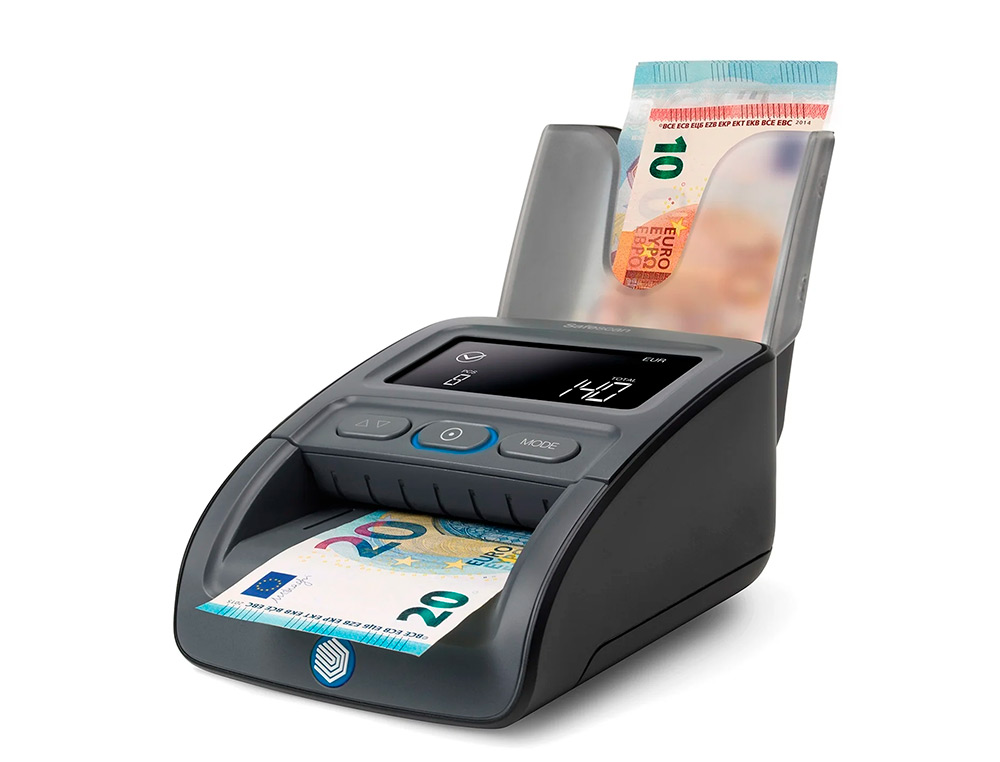 EMPILHADOR SAFESCAN RS-100 EXTRAIVEL PARA DETETOR DE NOTAS FALSAS 155-S