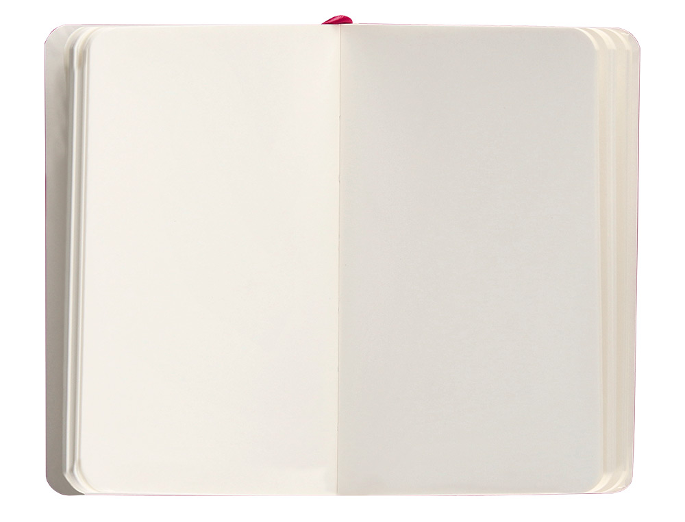 CADERNO COM ELASTICO ANTARTIK NOTES CAPA MOLE A6 LISO FUCSIA 100 FOLHAS 80 GR FSC