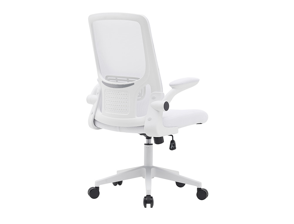 CADEIRA DE ESCRITORIO Q-CONNECT ALBA MALHA BASE METALICA ALT MAX 1110 LARG 610 PROF 580 RODAS PREMIUM COR BRANCO