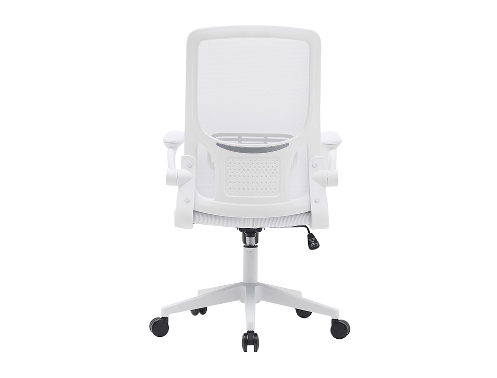 CADEIRA DE ESCRITORIO Q-CONNECT ALBA MALHA BASE METALICA ALT MAX 1110 LARG 610 PROF 580 RODAS PREMIUM COR BRANCO