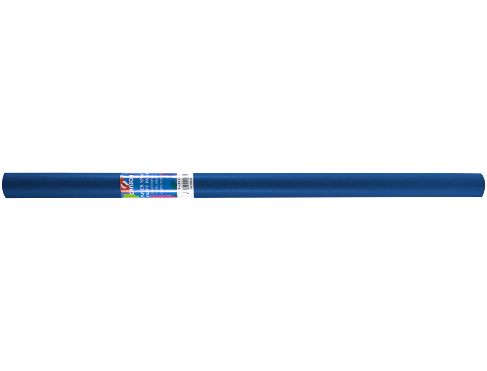 PAPEL KRAFT LIDERPAPEL ROLO AZUL 5X1 MT 65 GR
