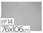 CARTAO CINZA 760X1060 MM, DE 1,4 MM