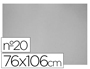 CARTAO CINZA 760X1060 MM, DE 2,0 MM