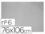 CARTAO CINZA 760X1060 MM, DE 0,6 MM