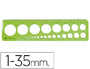 ESCANTILHAO CIRCULOS DE 35 CM