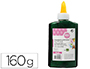 COLA PURPURINA LIDERPAPEL FANTASIA VERDE METALIZADO FRASCO DE 160 GR