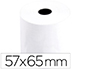 ROLO PAPEL PARA IMPRESSORA 57X65X11 MM 60 GR