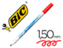 MARCADOR BIC VELLEDA FINO PARA QUADRO PONTA REDONDA 1,5 MM VERMELHO