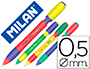LAPISEIRA MILAN SWAY MIX 0,5 MM COM BORRACHA CORES SORTIDAS
