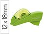 DESENROLADOR Q-CONNECT AUTOMATICO EM PLASTICO VERDE PARA FITAS DE 12 E 19 MM INCLUI 2 FITAS