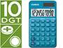 CALCULADORA CASIO SL-310UC-BU BOLSO 10 DIGITOS TAX +/- TECLA DUPLO ZERO COR AZUL