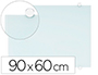 QUADRO BRANCO Q-CONNECT VIDRO MAGNETICO MOLDURA EM ALUMINIO 90X60 CM