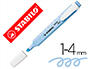 MARCADOR STABILO FLUORESCENTE SWING COOL PASTEL AZUL