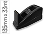 DESENROLADOR SECRETARIA Q-CONNECT PLASTICO PARA FITAS DE 33 MT COR PRETO 135X58X60 MM