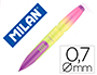 LAPISEIRA MILAN COMPACT SUNSET 0,7 MM COM BORRACHA CORES SORTIDAS