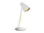 CANDEEIRO DE ESCRITORIO Q-CONNECT SECRETARIA ABS TATIL 6W 32 LED 360LM COR BRANCO