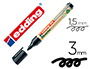 MARCADOR EDDING 28 PARA QUADRO BRANCO ECOLINE 90% RECICLADO COR PRETO PONTA REDONDA 1,5-3 MM RECARREGAVEL