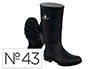 BOTAS DELTAPLUS DE SEGURANCA STONE PVC PRETO SOLA DE PITOES TAMANHO 43