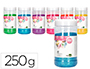 PURPURINA LIDERPAPEL FANTASIA CORES METALICAS PASTEL SORTIDAS FRASCO DE 250 GR