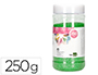 PURPURINA LIDERPAPEL FANTASIA COR VERDE PASTEL METALIZADO FRASCO DE 250 GR