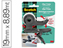DESENROLADOR SCOTCH CLIP & TWIST INCLUI 1 FITA SCOTCH MAGIC 8,89 MT X 19 MM