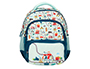 MOCHILA ESCOLAR LIDERPAPEL MULTIBOLSO INFANTIL DESENHO CARROS 350X110X270 MM