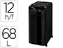DESTRUIDORA DE DOCUMENTOS FELLOWES AUTOMAX 350C CAPACIDADE 350H SEGURANCA P4 AGRAFES CLIPS E CARTOES CESTO 68 L