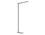 CANDEEIRO DE CHAO ROCADA MAULJET LED 4 NIVEIS INTENSIDADE COR PRATA 950X1950 MM
