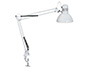 CANDEEIRO DE ESCRITORIO MAUL STUDY COM PINCA COR BRANCO 170X440X350 MM