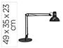 CANDEEIRO DE ESCRITORIO MAUL STUDY COM BASE COR PRETO 490X350X230 MM