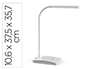 CANDEEIRO DE ESCRITORIO MAUL LED PEARLY TRES NIVEIS INTENSIDADE COR BRANCO 106X375X357 MM