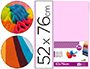 PAPEL SEDA LIDERPAPEL 52 X 76 CM 18 GR ROSA EMBALAGEM DE 25 FOLHAS