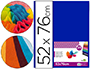 PAPEL SEDA LIDERPAPEL 52 X 76 CM 18 GR AZUL EMBALAGEM DE 25 FOLHAS