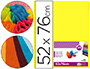 PAPEL SEDA LIDERPAPEL 52 X 76 CM 18 GR AMARELO EMBALAGEM DE 25 FOLHAS