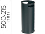 PORTA GUARDA-CHUVAS SIE METALICO COM PEGAS PRETO 500 X 215 MM