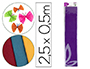 PAPEL CREPE EM CELOFANE LIDERPAPEL 50 CM X 2,5 M VIOLETA ESCURO CLASSICO