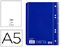 CADERNO ESPIRAL LIDERPAPEL CAPA AZUL MICRO 80 F DIN A5 LISO