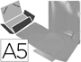 PASTA DE ELASTICOS EM POLIPROPILENO LIDERPAPEL DIN A5 TRANSPARENTE