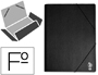 PASTA DE ELASTICOS LIDERPAPEL PLASTICA COM ABAS PRETO