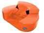 CADEIRA SUMO DIDACTIC BEBE 60X15 CM LARANJA
