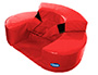 CADEIRA SUMO DIDACTIC BEBE 60X15 CM VERMELHO