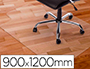 TAPETE DE PROTECAO DE CHAO Q-CONNECT EM PVC 914 X 1219 MM ESPESSURA 2,5 MM