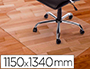 TAPETE DE PROTECAO DE CHAO Q-CONNECT EM PVC 1143 X 1346 MM ESPESSURA 2,5 MM