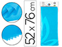 PAPEL SEDA LIDERPAPEL 52 X 76 CM 18 GR CELESTE